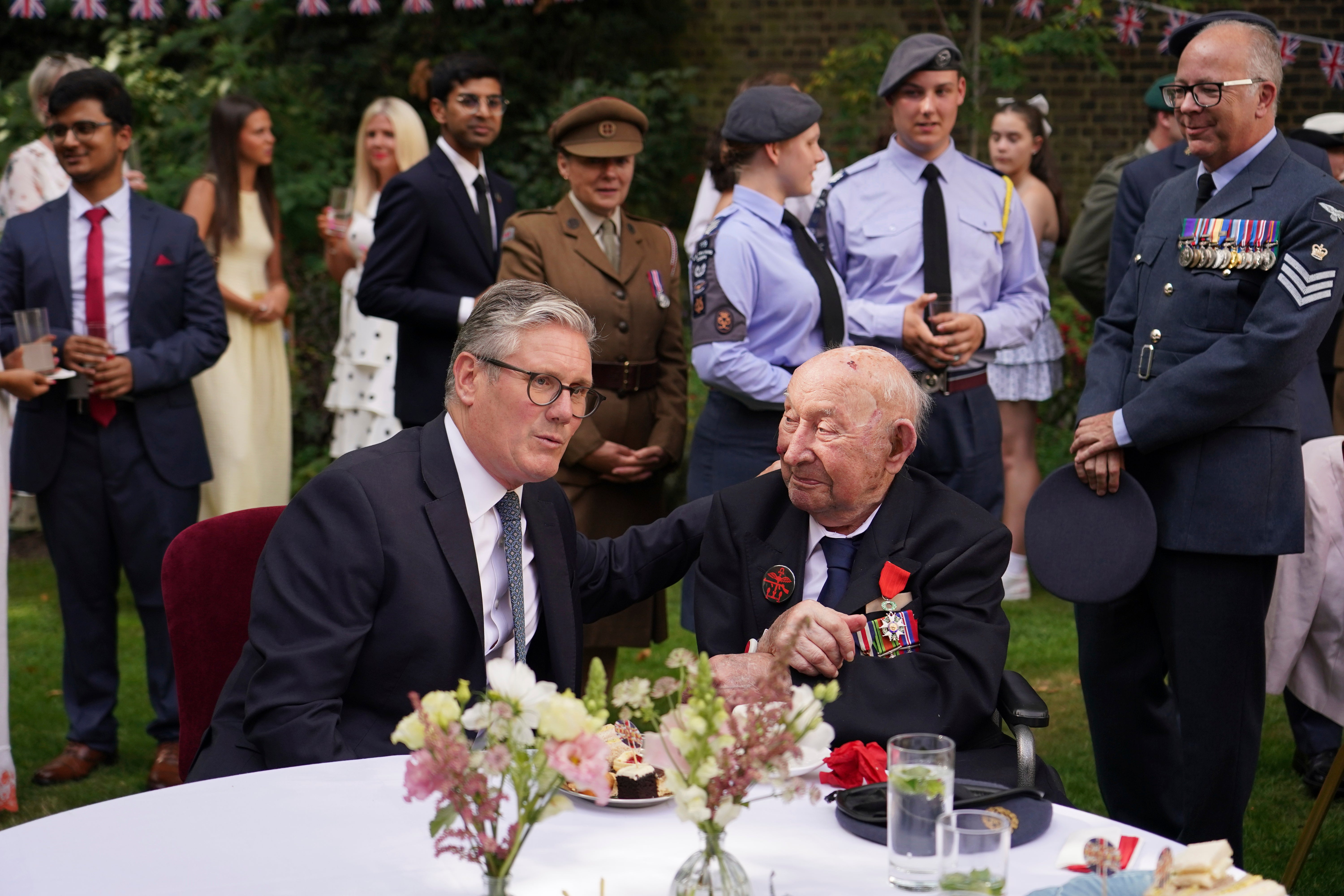 Starmer hosted a VJ Day commemorative reception on Thursday