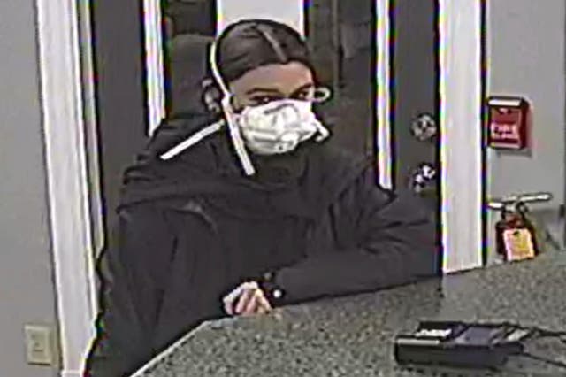 <p>Milo Youngblut seen on surveillance footage while visiting the Newport City Inn in Vermont, six days before their arrest</p>