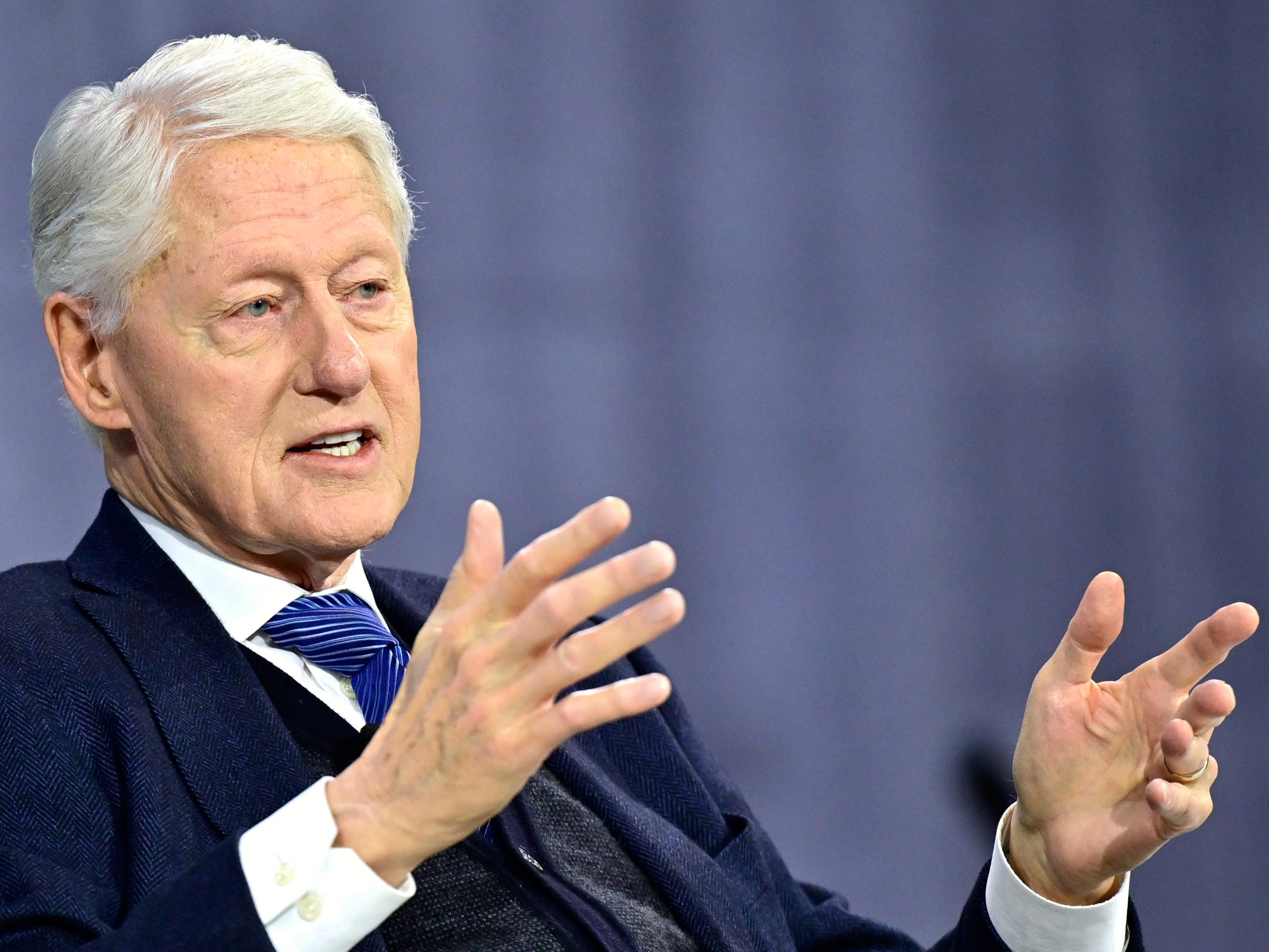 Former US President Bill Clinton praises Trump