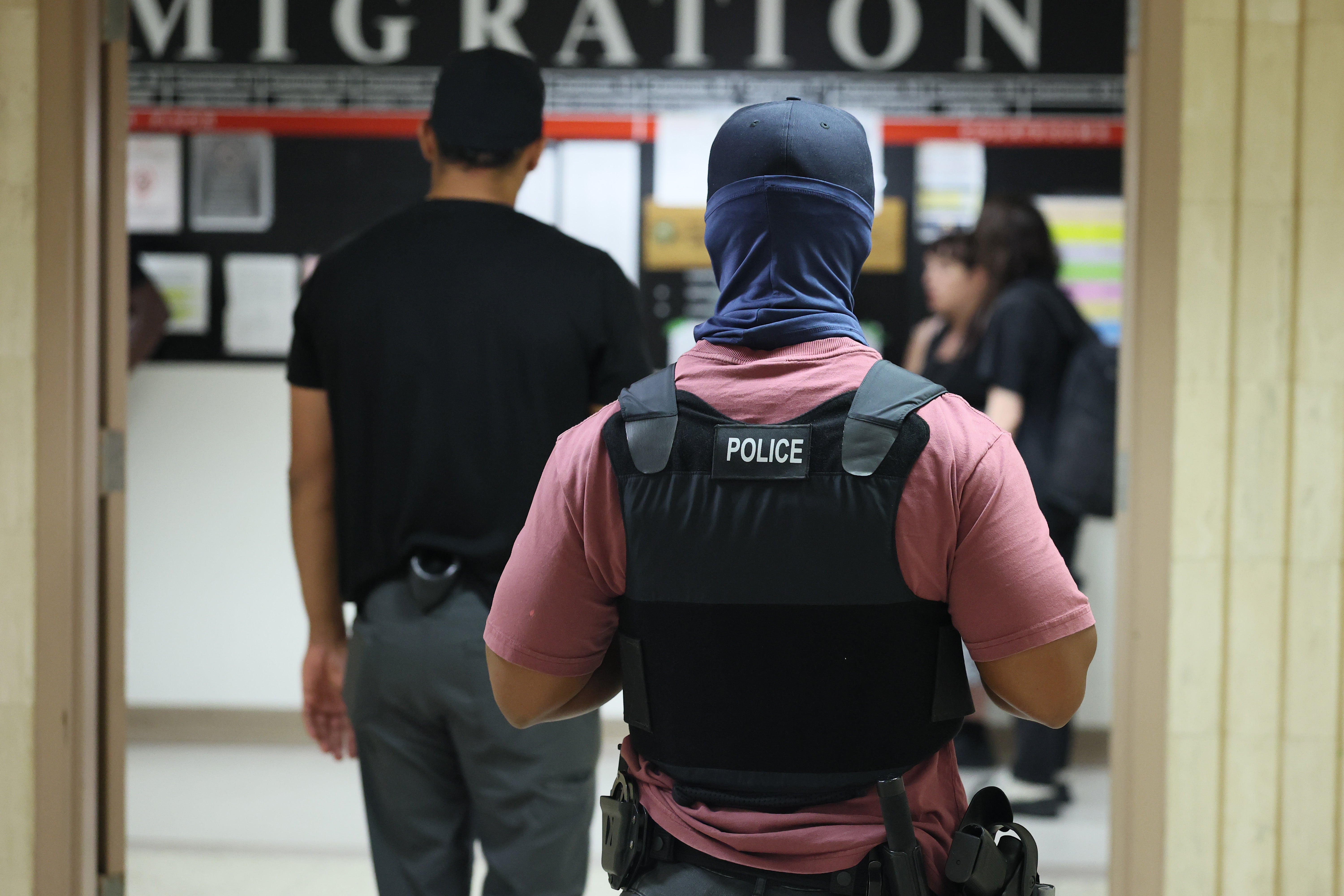 A mysterious white powder was discovered at 26 Federal Plaza, home to an ICE field office, on Thursday afternoon