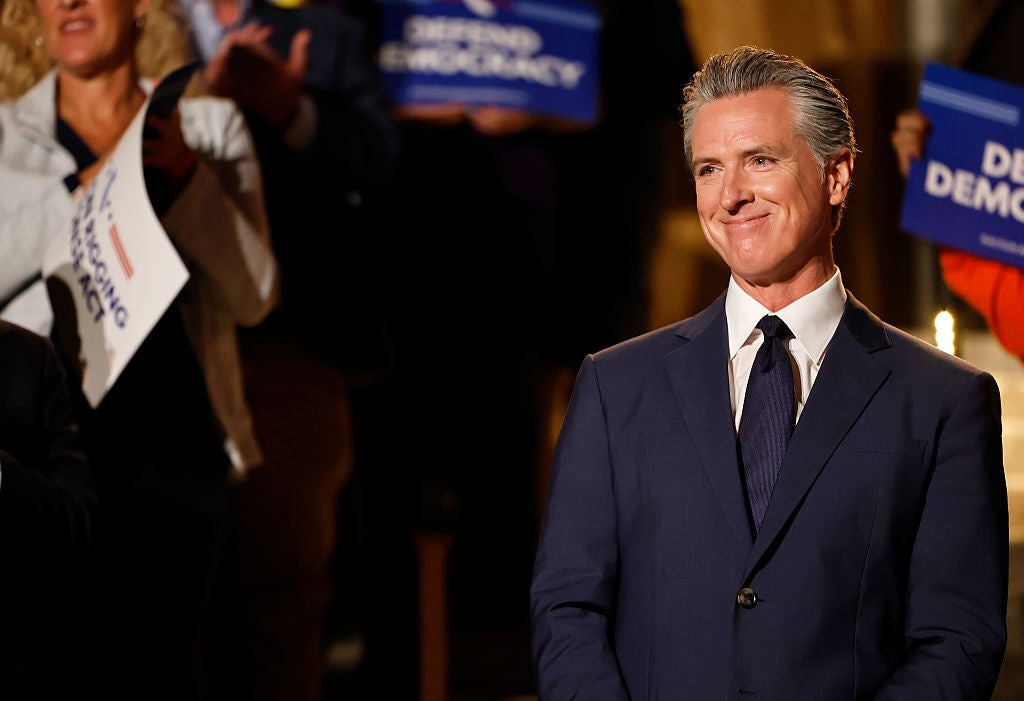 Gavin Newsom unveiled a plan to circumvent his state's independent redistricting commission on Thursday in a direct challenge to Texas Republicans