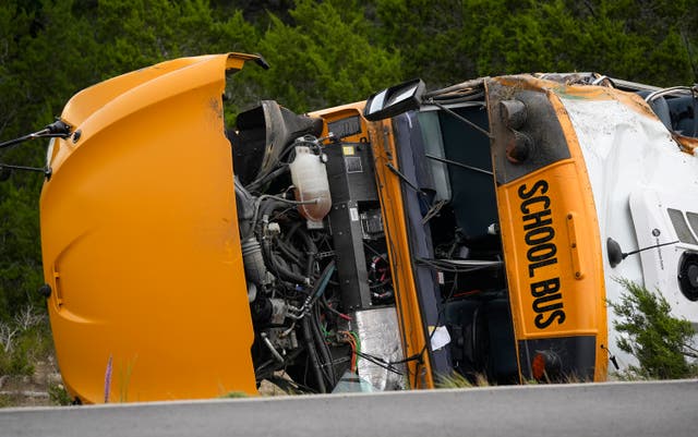 Multiple students injured in school bus crash carrying 40 kids on first ...