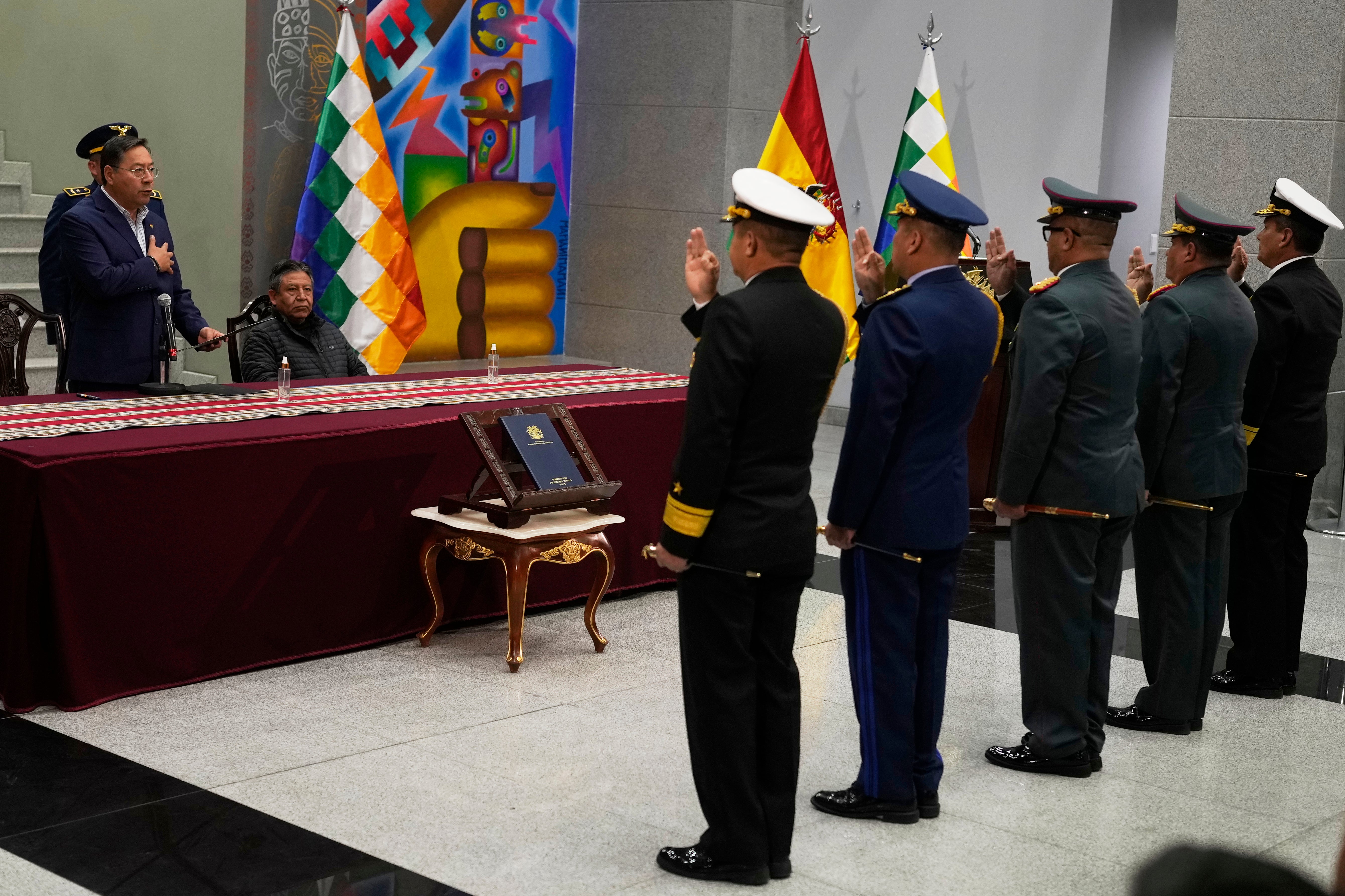 BOLIVIA-ELECCIONES MILITARES