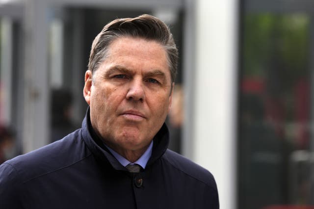 <p>Premier League chief executive officer Richard Masters is concerned that the domestic game is ‘under threat’ (Nick Potts/PA)</p>