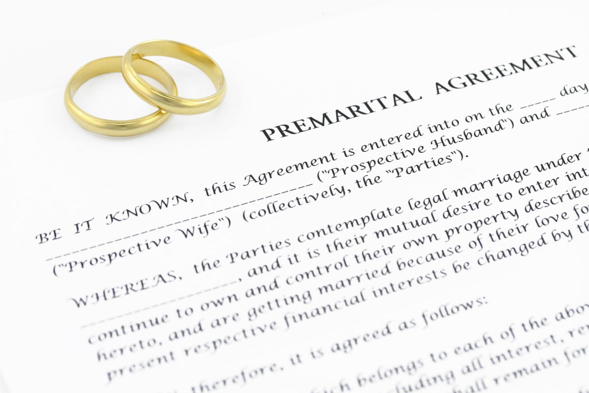 Should you get a prenup? Expert advice from family lawyer Should you get a prenup? Expert advice from family lawyer
