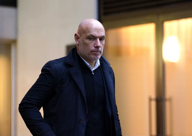 <p>Howard Webb spoke at an employment tribunal on Thursday (Zac Goodwin/PA)</p>
