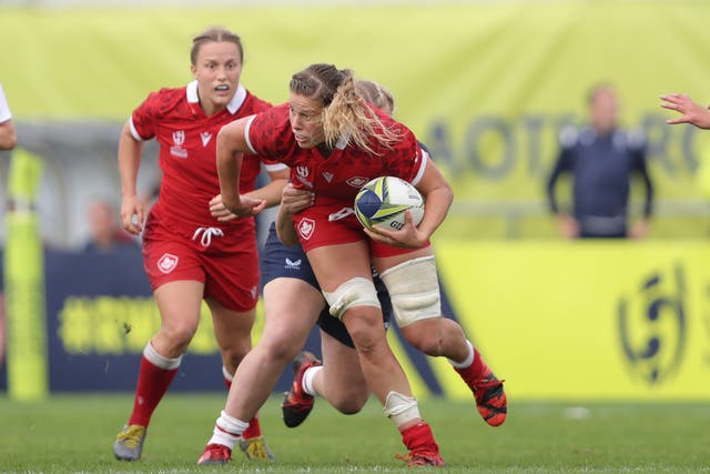 <p>Canada's Sophie de Goede is one player who could enjoy a standout 2025 Women's Rugby World Cup</p>