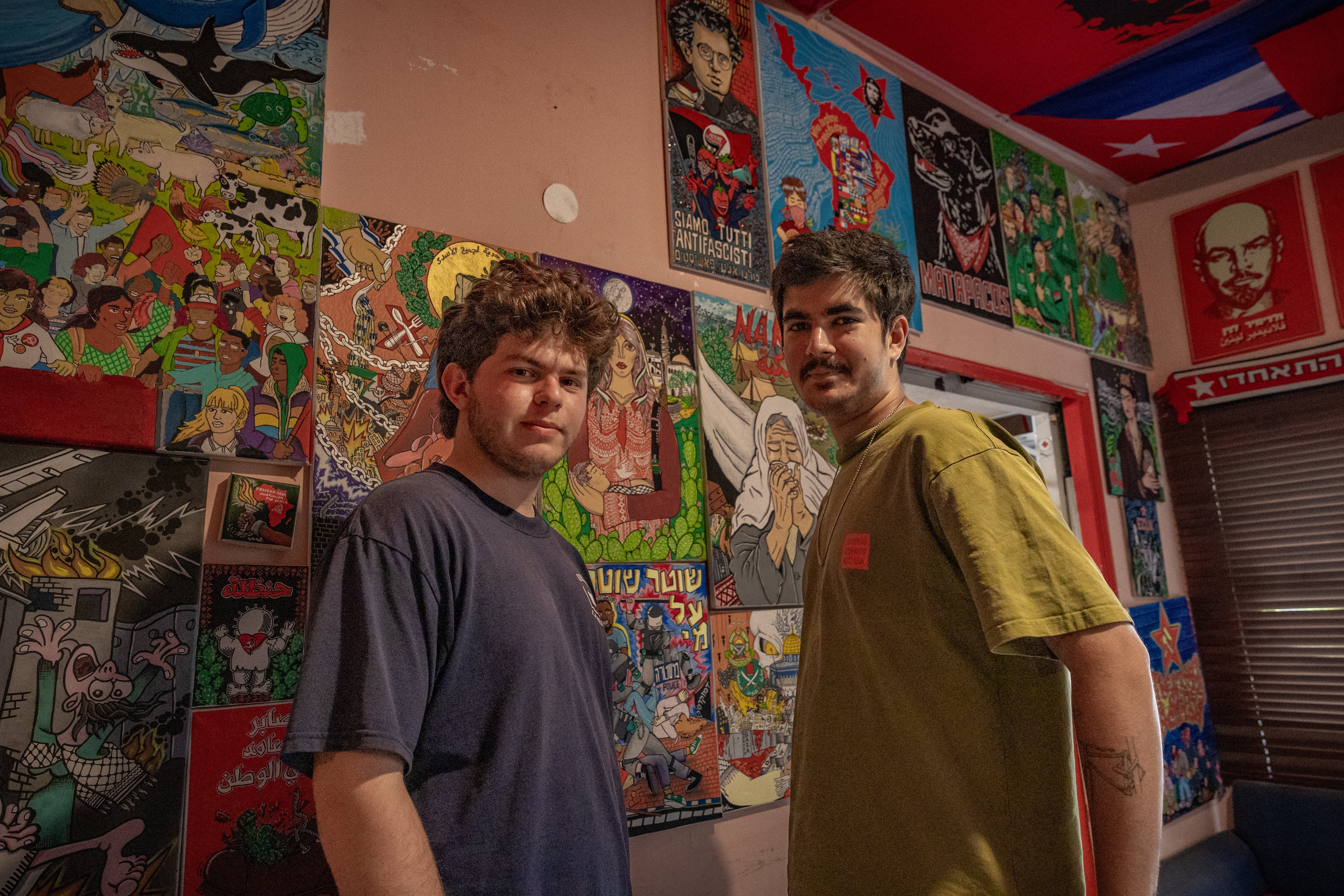 Tal Mitnick and Iddo Elam, Israeli teenage refuseniks, both served jail time in military prison for refusing to serve in Israeli military over the devastating war in Gaza