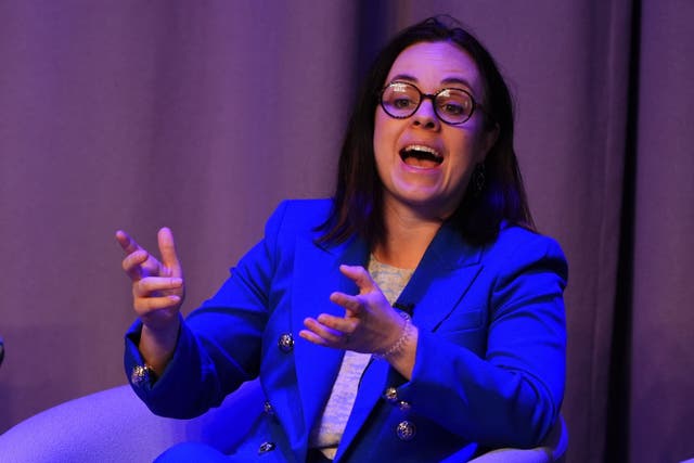 Scotland’s Deputy First Minister Kate Forbes spoke at an event at the Edinburgh Fringe (PA)