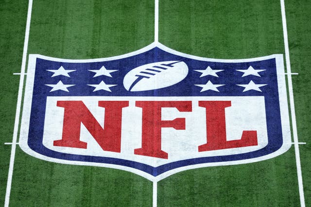 <p>The NFL logo is seen on the field ahead of Super Bowl LIX between the Kansas City Chiefs and Philadelphia Eagles at Caesars Superdome on February 09, 2025 in New Orleans, Louisiana. </p>