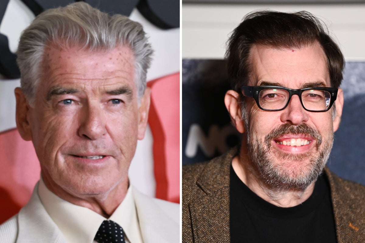 Pierce Brosnan says Richard Osman was ‘too scared’ to visit Thursday Murder Club set