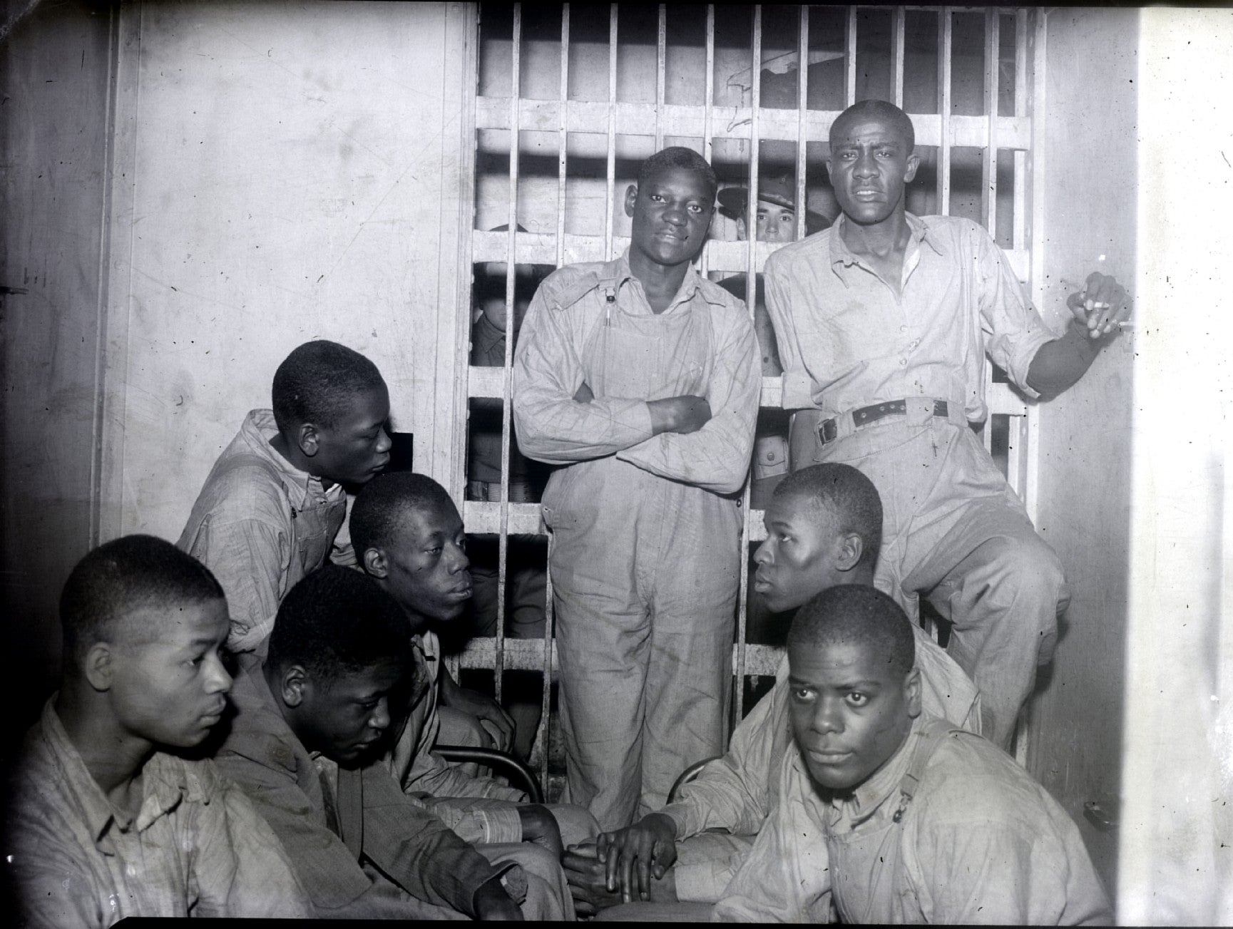 The Scottsboro Boys were tried repeatedly by the State of Alabama