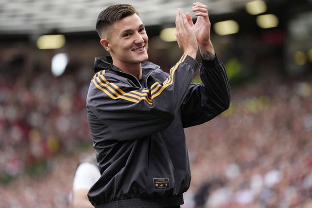 Sesko has joined United from RB Leipzig (Nick Potts/PA)