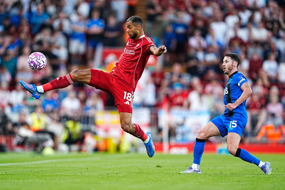 Liverpool v Bournemouth live: Hugo Ekitike gives champions first-half lead at Anfield