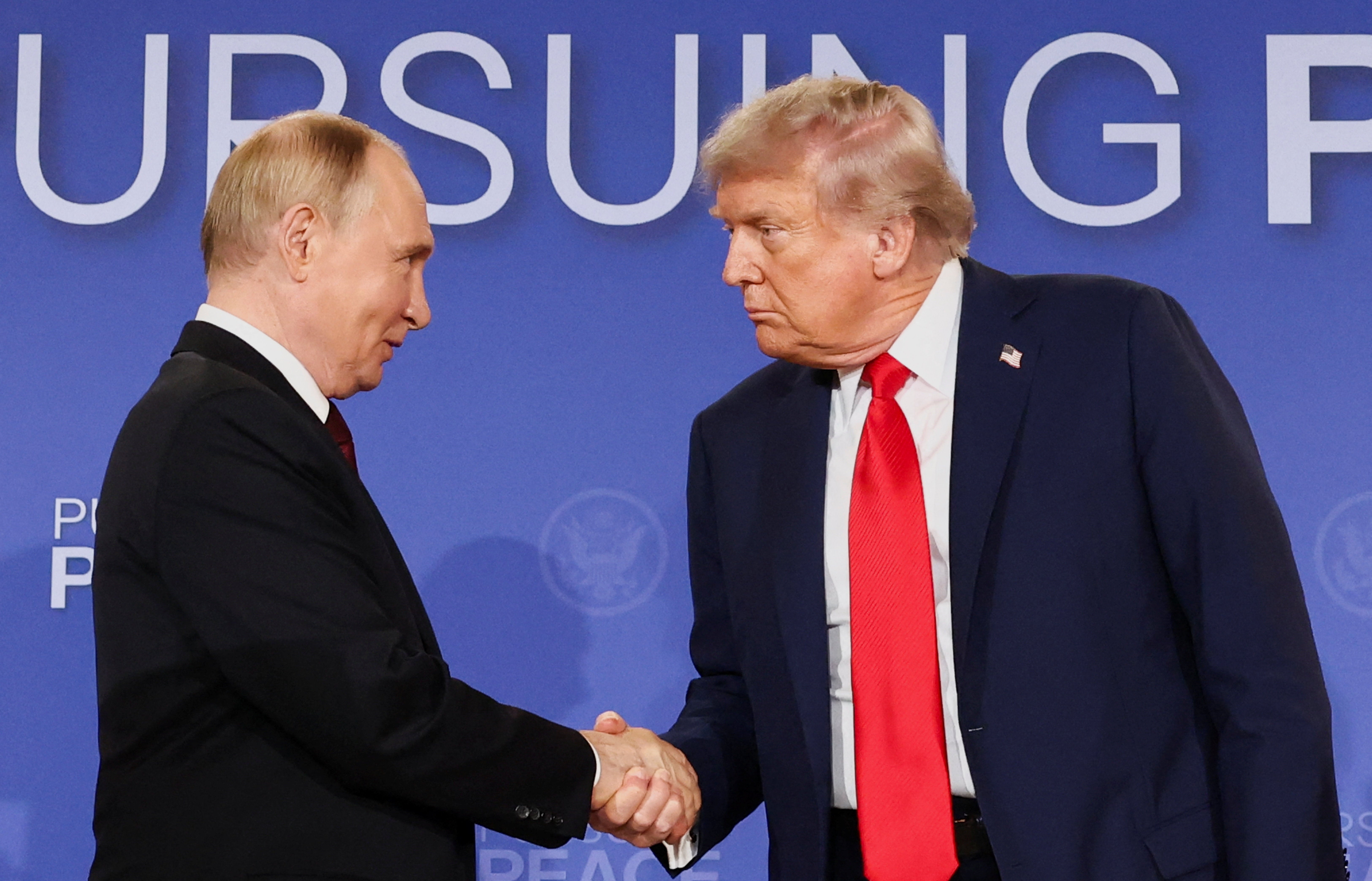 Trump torpedoed Putin's claim to have reached an agreement, telling reporters instead that there were “many points that we agreed on” during the talks but there were still “a couple of big ones that we haven't quite gotten there.”