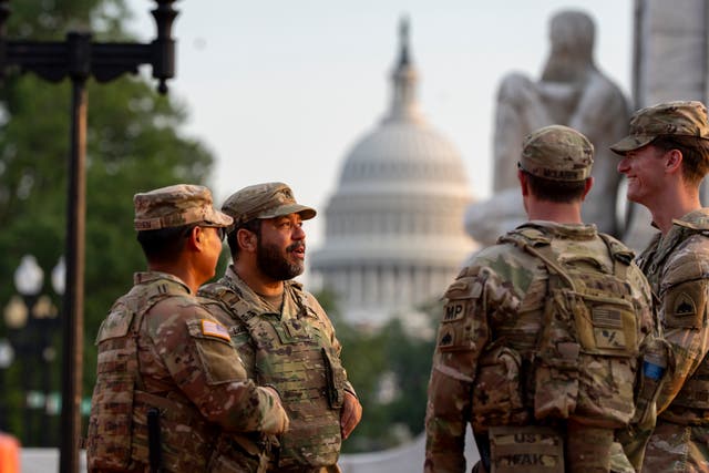 National Guard to carry weapons in D.C. as 400 additional troops ...