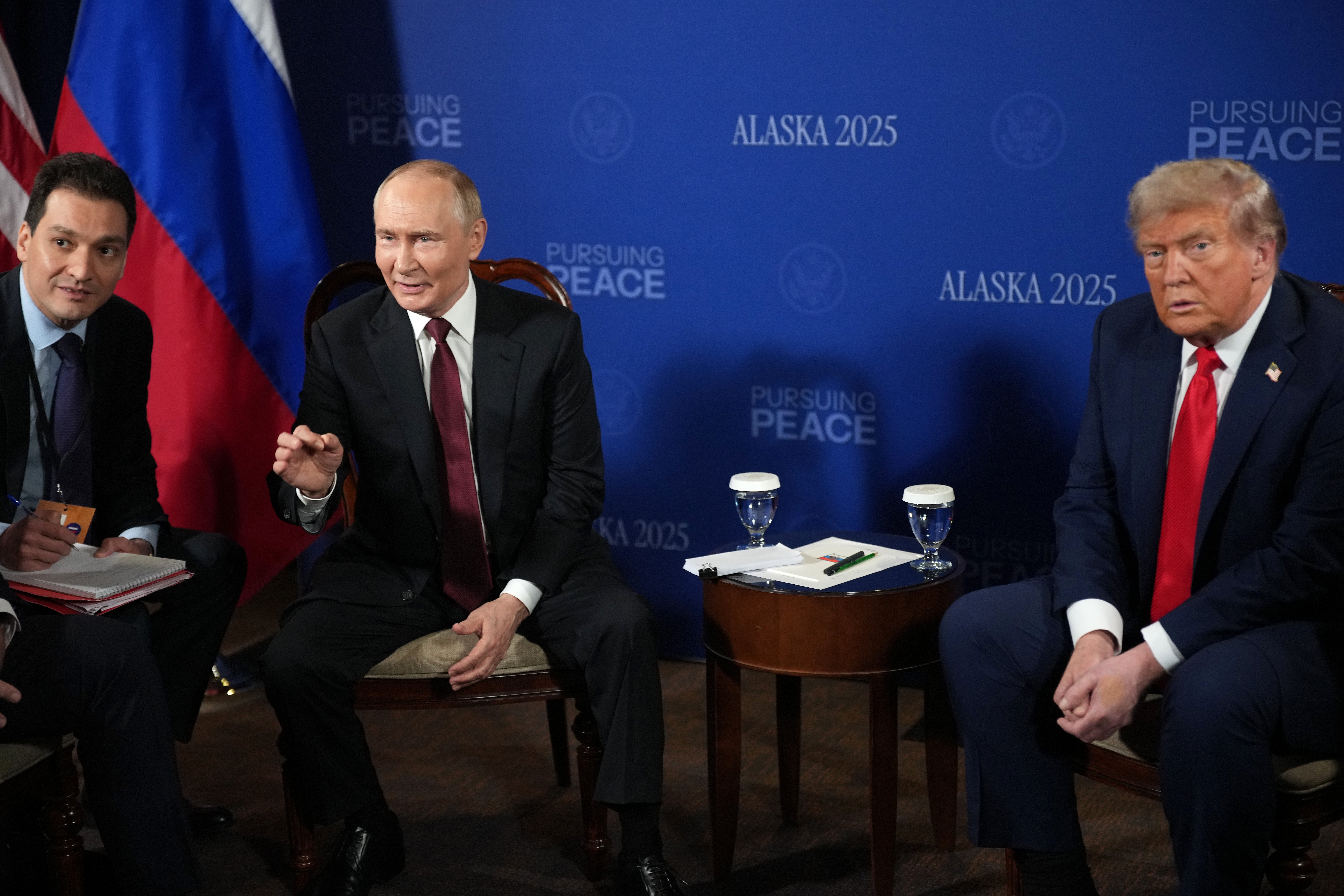 Vladimir Putin has gone viral for the strange facial expressions he pulled during his meeting with Donald Trump at the crunch Alaska summit