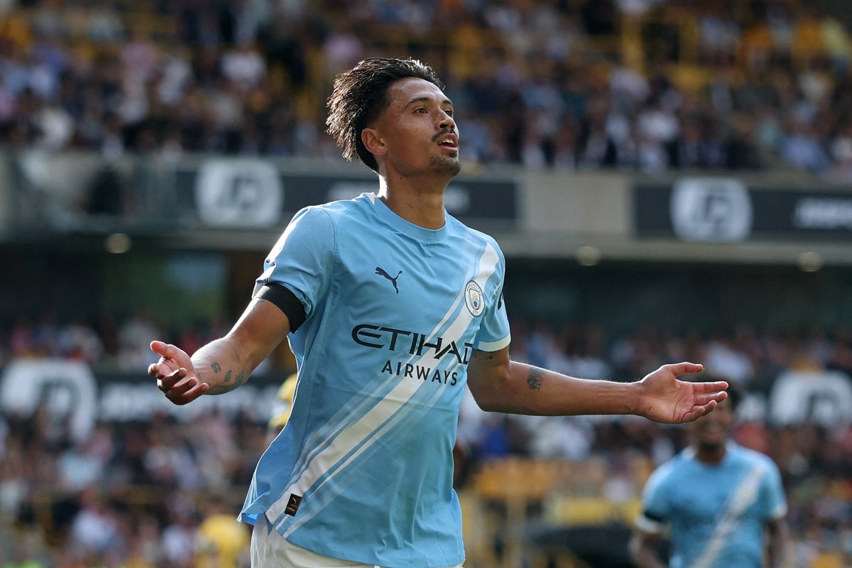 Wolves vs Man City live: Quickfire goals from Haaland and Reijnders put visitors in control