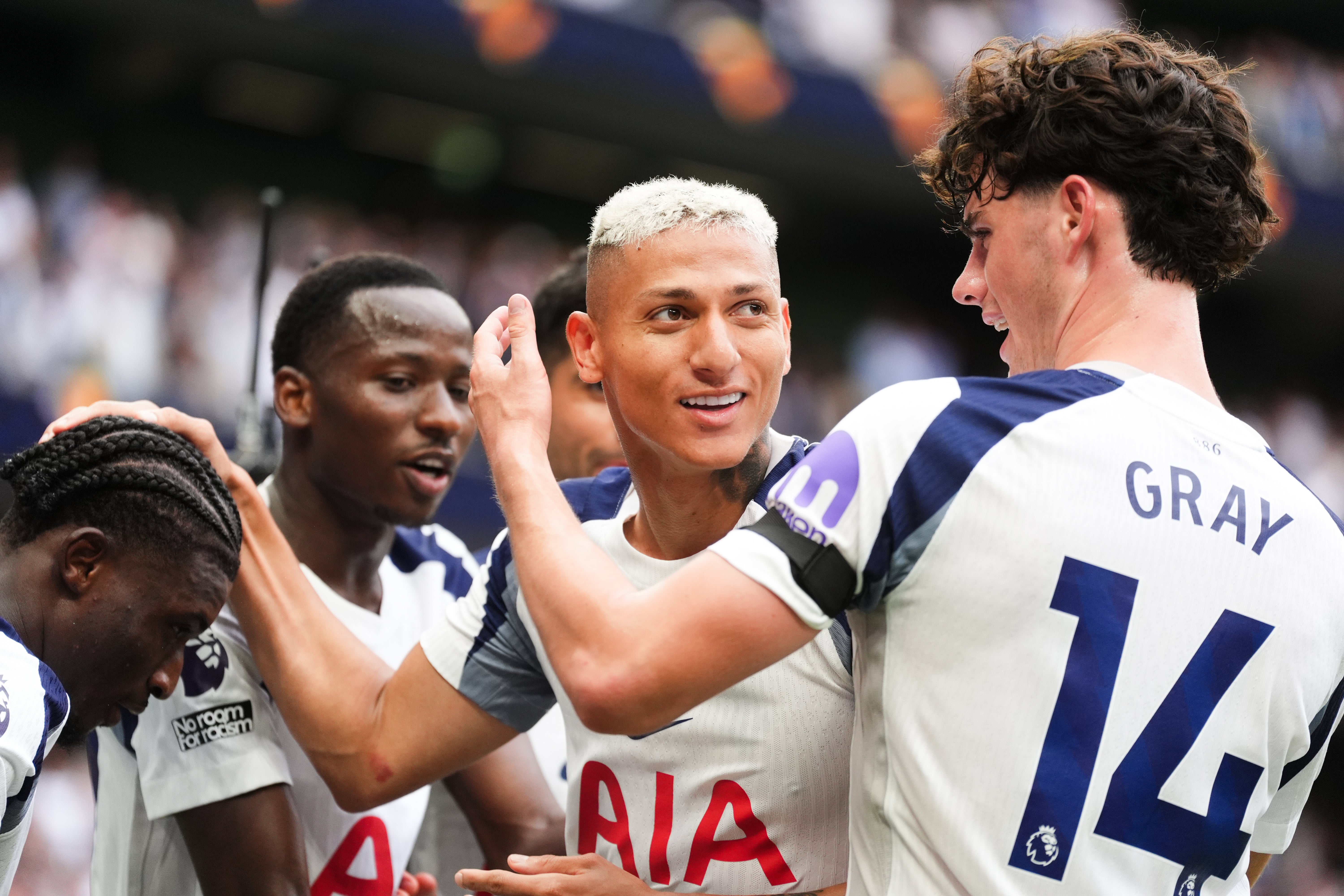 Tottenham picked up a first Premier League win since the start of April (Adam Davy/PA)