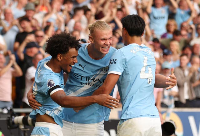 <p>Manchester City got off to a flyer in their opening match of the new Premier League campaign as Pep Guardiola's new signings impressed</p>