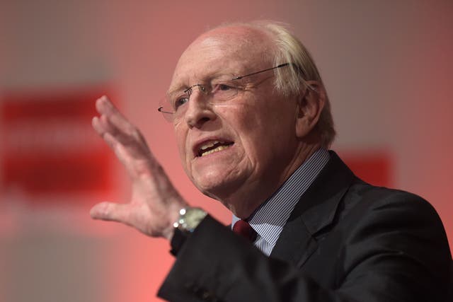 Former Labour leader Lord Kinnock has urged ministers to scrap the two-child limit on benefits (Jane Barlow/PA)