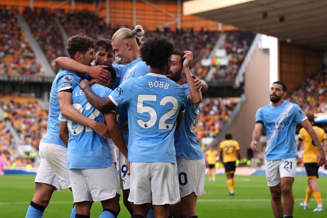 Manchester City made a formidable start to the season (Bradley Collyer/PA)