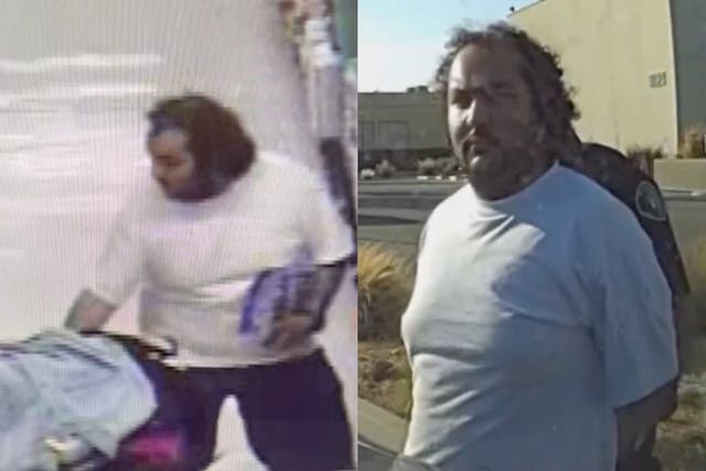 <p>Authorities arrested Damian Bravo, 23, last week after he was caught using his phone to record up a woman’s skirt at a California Walmart. </p>