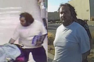 Authorities arrested Damian Bravo, 23, last week after he was caught using his phone to record up a woman’s skirt at a California Walmart.