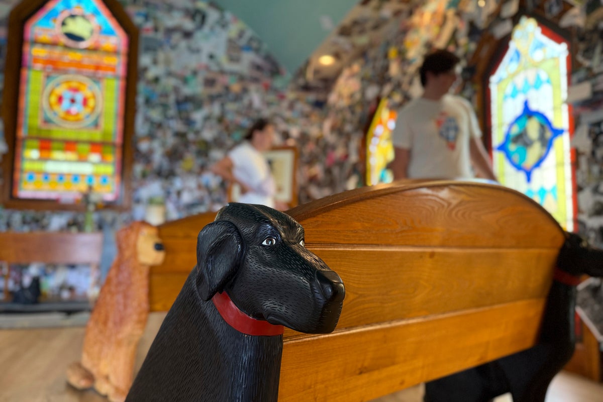 A massive mountain park in Vermont celebrates the bond between dogs and their humans