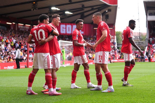 <p>Nottingham Forest picked up where they left off on the opening day of the new season</p>