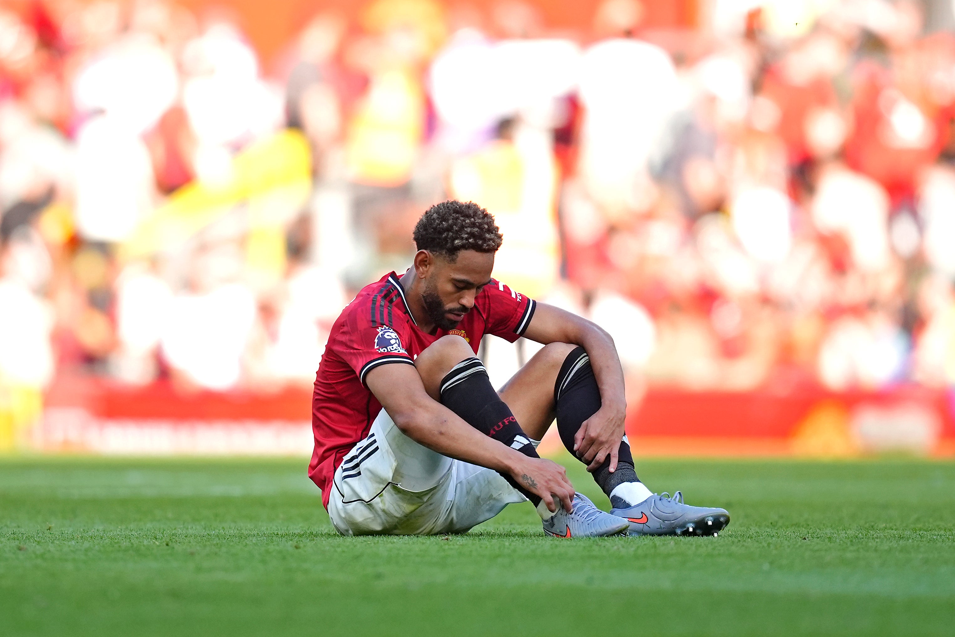 Cunha and United were unable to beat Arsenal’s David Raya