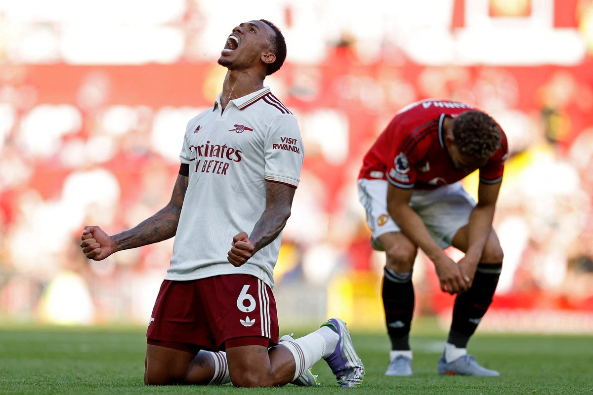 Man United vs Arsenal live: Gunners hold on to claim hard-fought win at Old Trafford