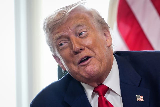 US President Donald Trump could be ‘inadvertently radicalizing’ people. London Mayor Sir Sadiq Khan has claimed (Chris Furlong/PA)