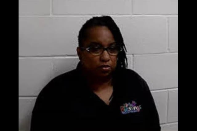 <p>Yvette Thurston, 54, arrested on charges of first-degree aggravated battery and three counts of first-degree child abuse.</p>