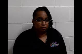 Yvette Thurston, 54, was arrested last Monday on charges of first-degree aggravated battery and three counts of first-degree child abuse