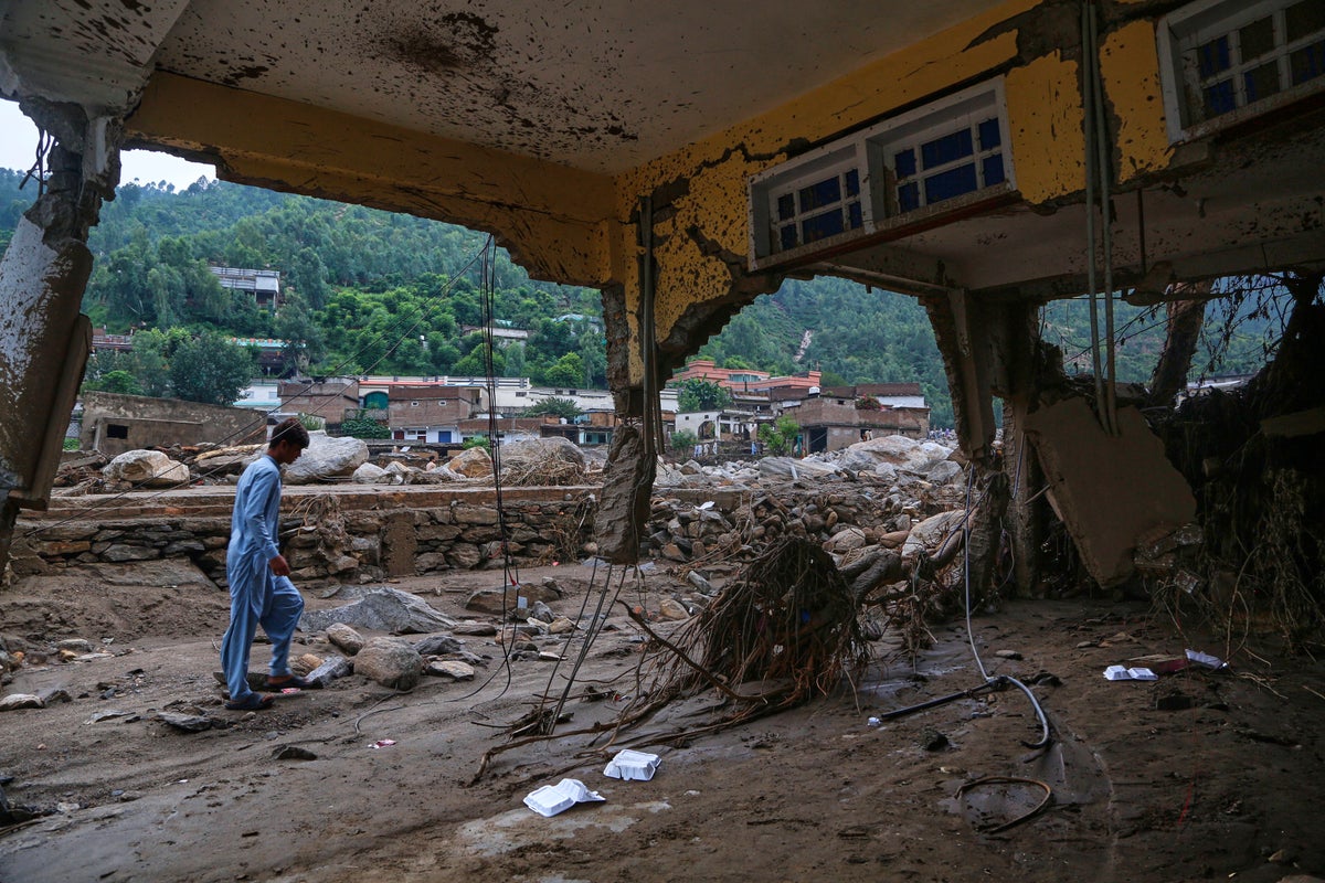 Rescuers look for 150 people still missing in Pakistan's northwest following devastating floods