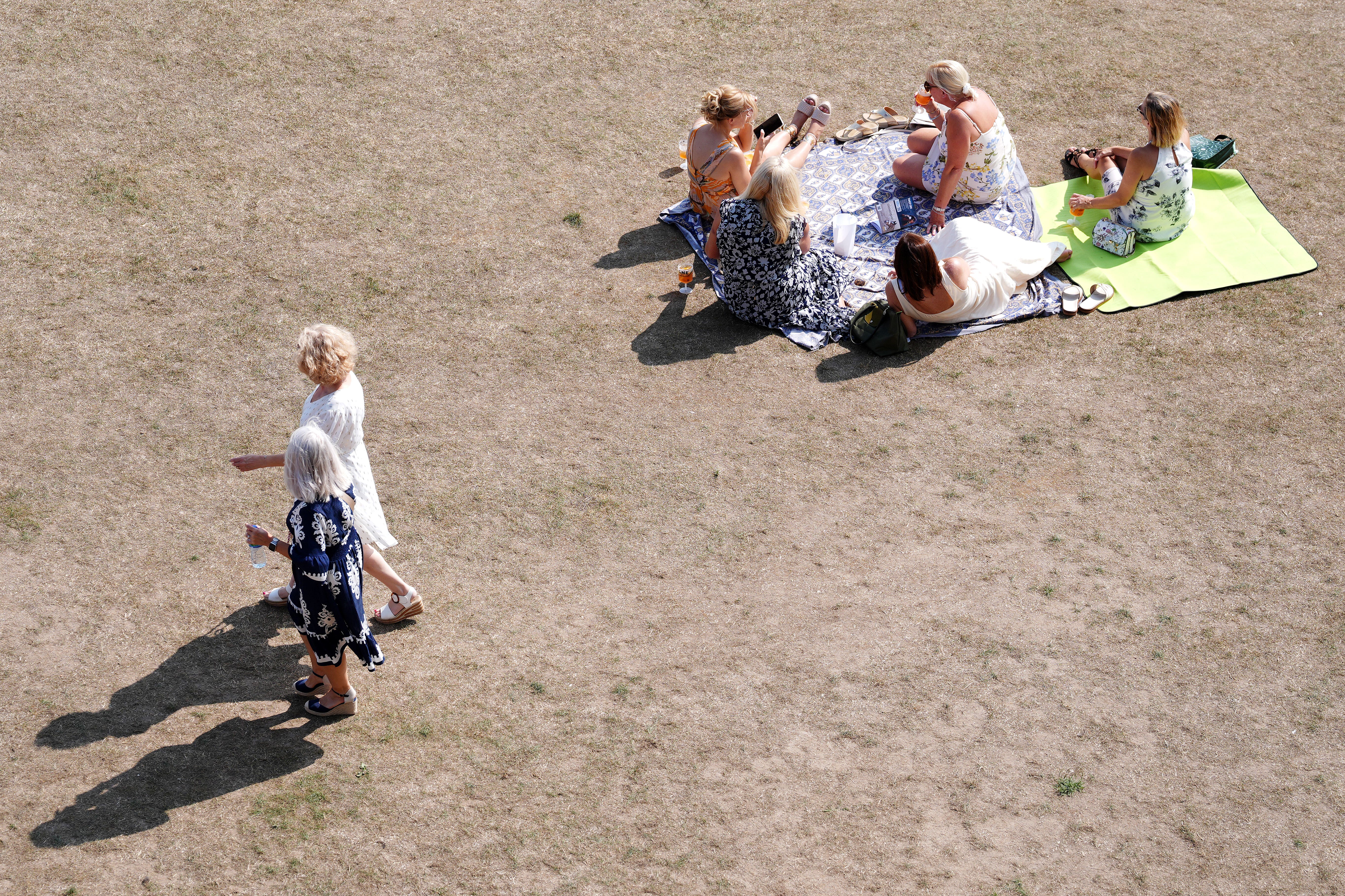 The continued dry spell comes after officials warned England was suffering from ‘nationally significant’ water shortfalls (Jonathan Brady/PA)