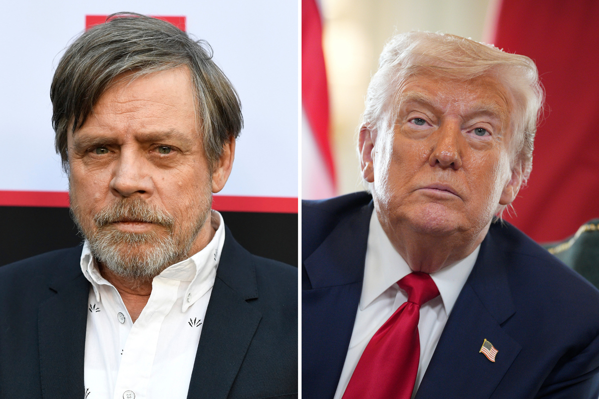 Mark Hamill gave wife option of two countries they could move to when Trump was re-elected