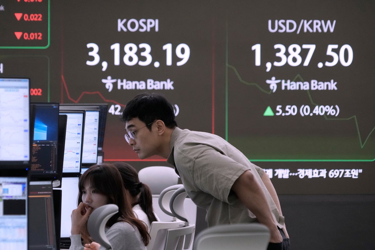 Asian shares retreat, tracking tech losses on Wall Street