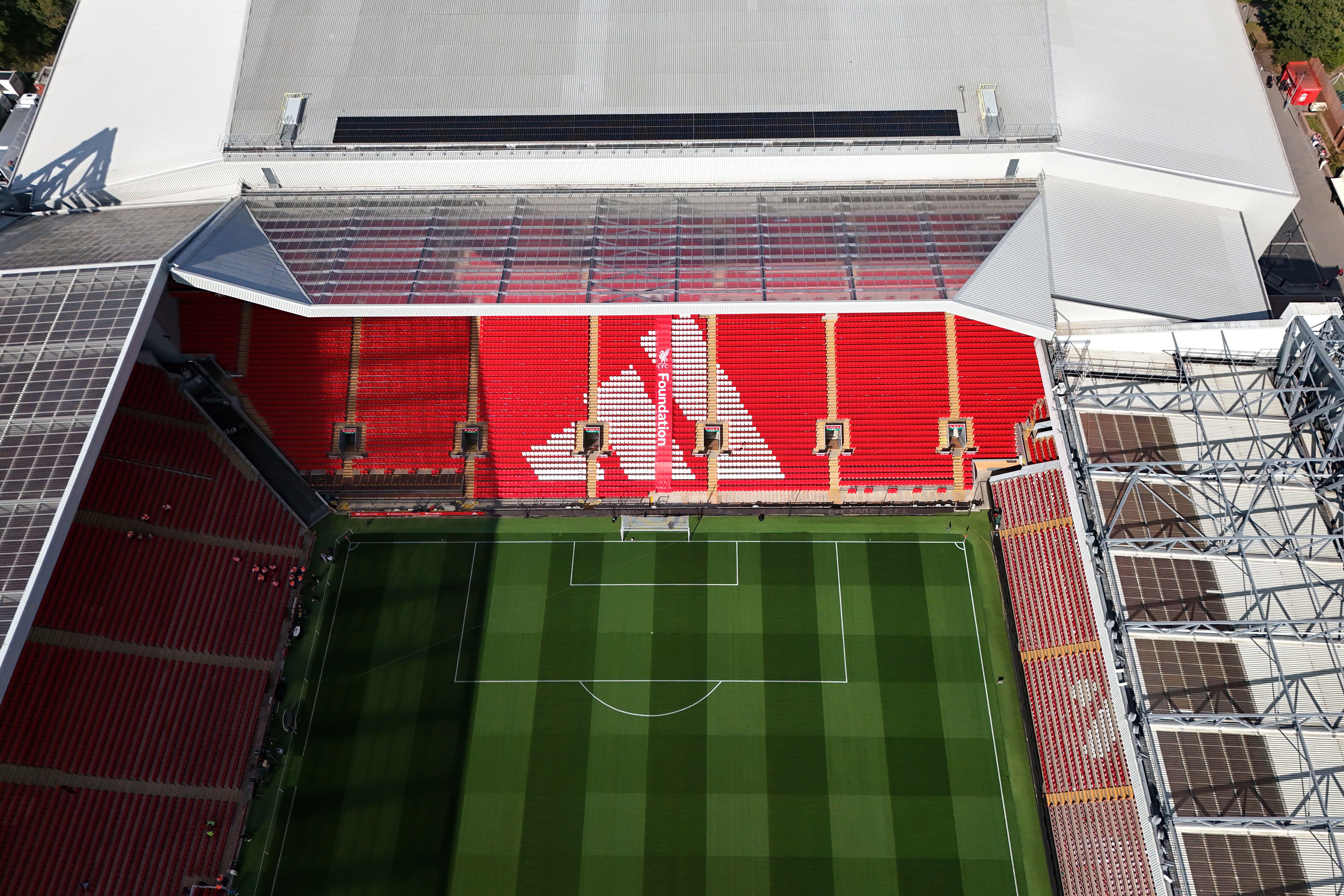 The alleged incident took place at Anfield on Friday (Peter Byrne/PA)