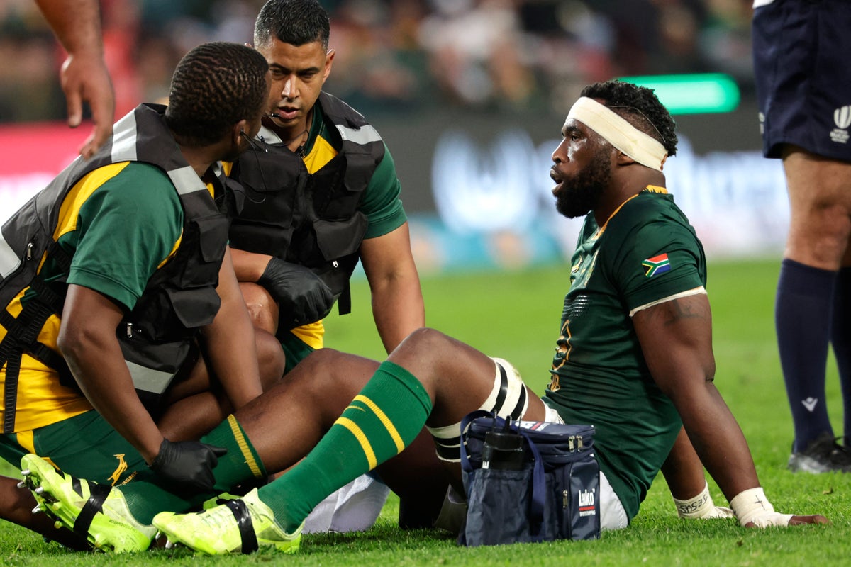 Springboks dealt huge injury blow as Siya Kolisi ruled out of second Australia clash