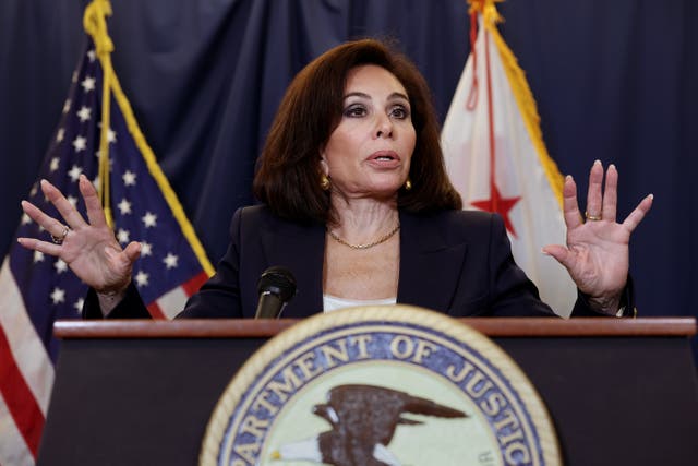 <p>Jeanine Pirro, now U.S. Attorney for the District of Columbia, who was formerly an anchor on Fox News and is regularly cited in a lawsuit brought against the network by the voting machine manufacturer Smartmatic</p>