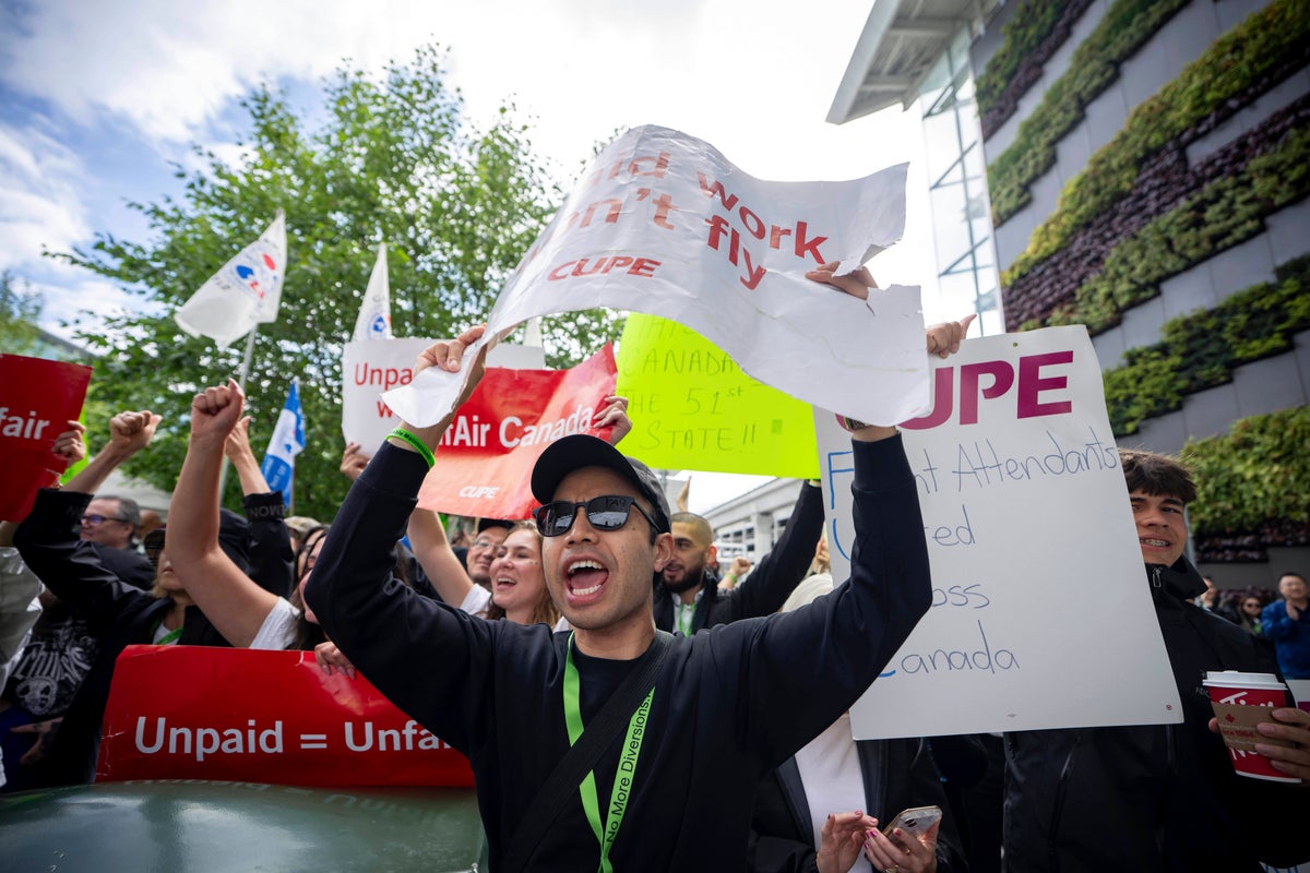 Strike by 10,000 Air Canada flight attendants declared illegal