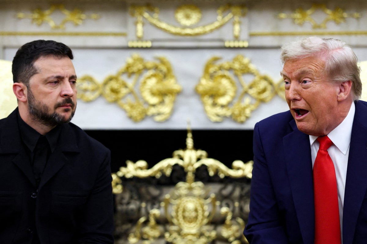 Trump-Zelensky meeting live: Ukrainian leader thanks US president during Oval Office meeting ahead of peace talks