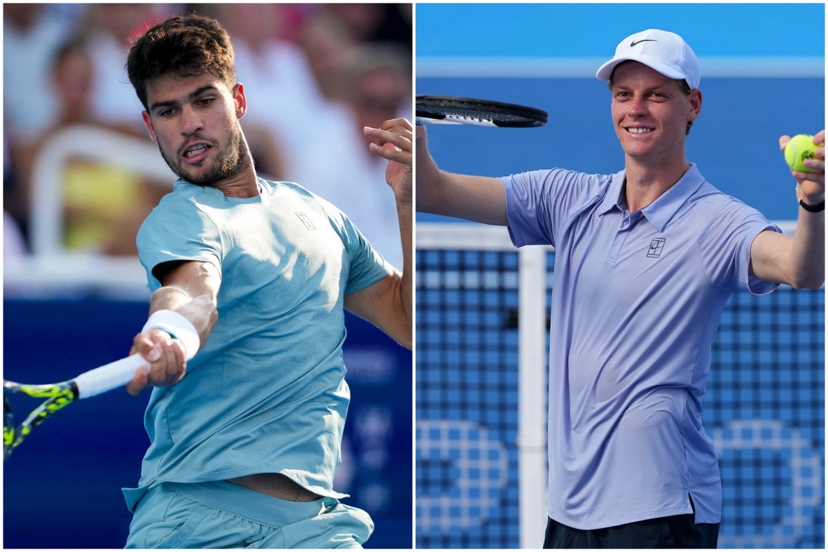 Carlos Alcaraz v Jannik Sinner live: Score and updates from blockbuster Cincinnati Open final