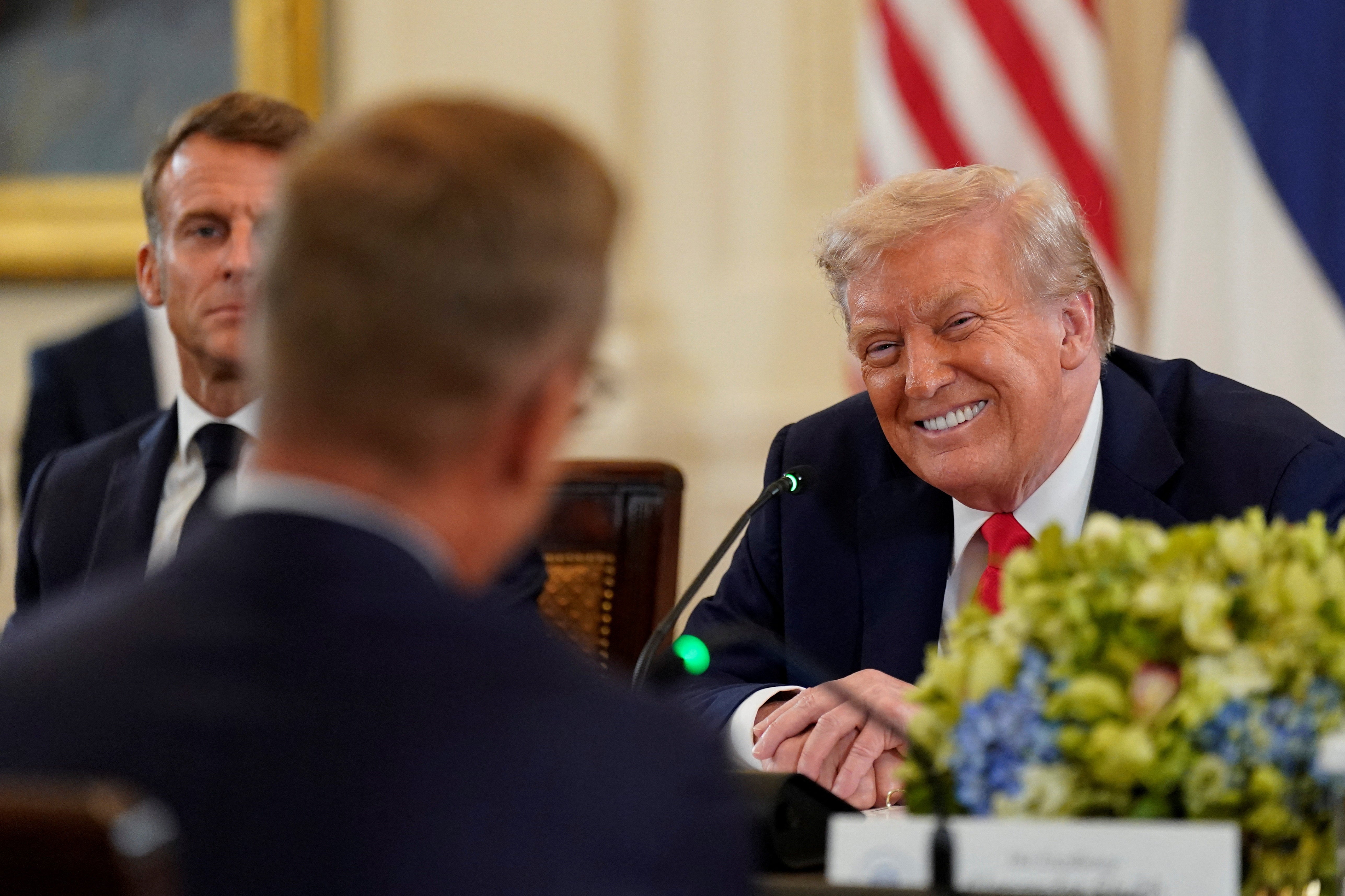 President Donald Trump met with Ukrainian president Volodymyr Zelensky and other European leaders at the White House Monday. Both Zelensky and Trump talked about ‘trilateral’ discussions with Russia to end the war.
