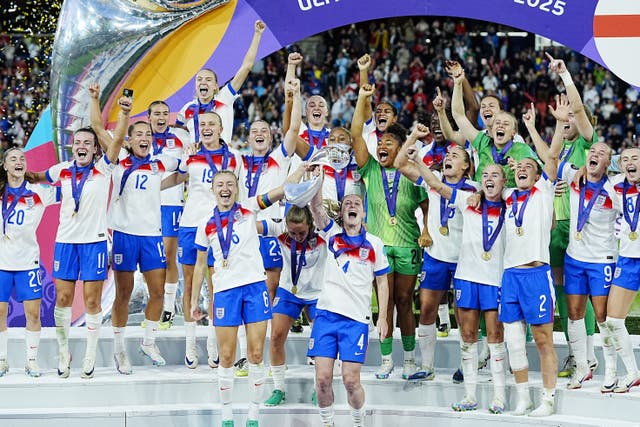 <p>The Lionesses defended their Euros crown in the summer (Peter Byrne/PA)</p>