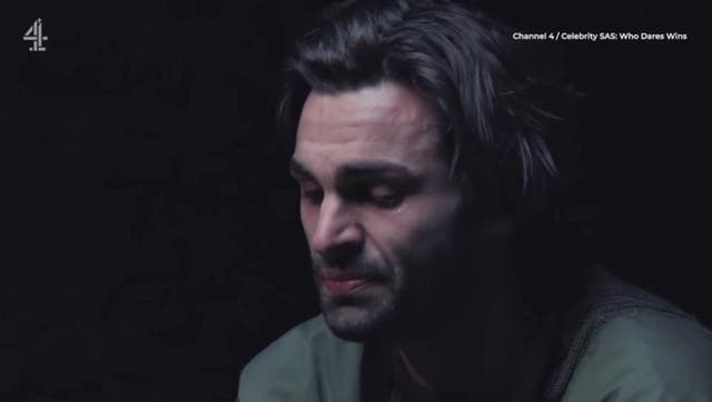 <p>Adam Collard breaks down in tears as he speaks about fianceé Laura Woods’ miscarriage on Celeb SAS.</p>