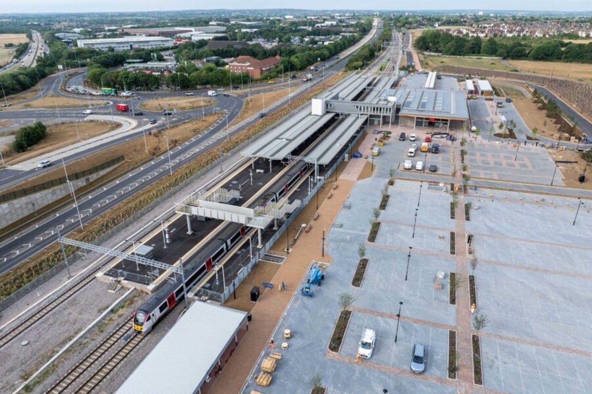 New train station to open after £218 million build