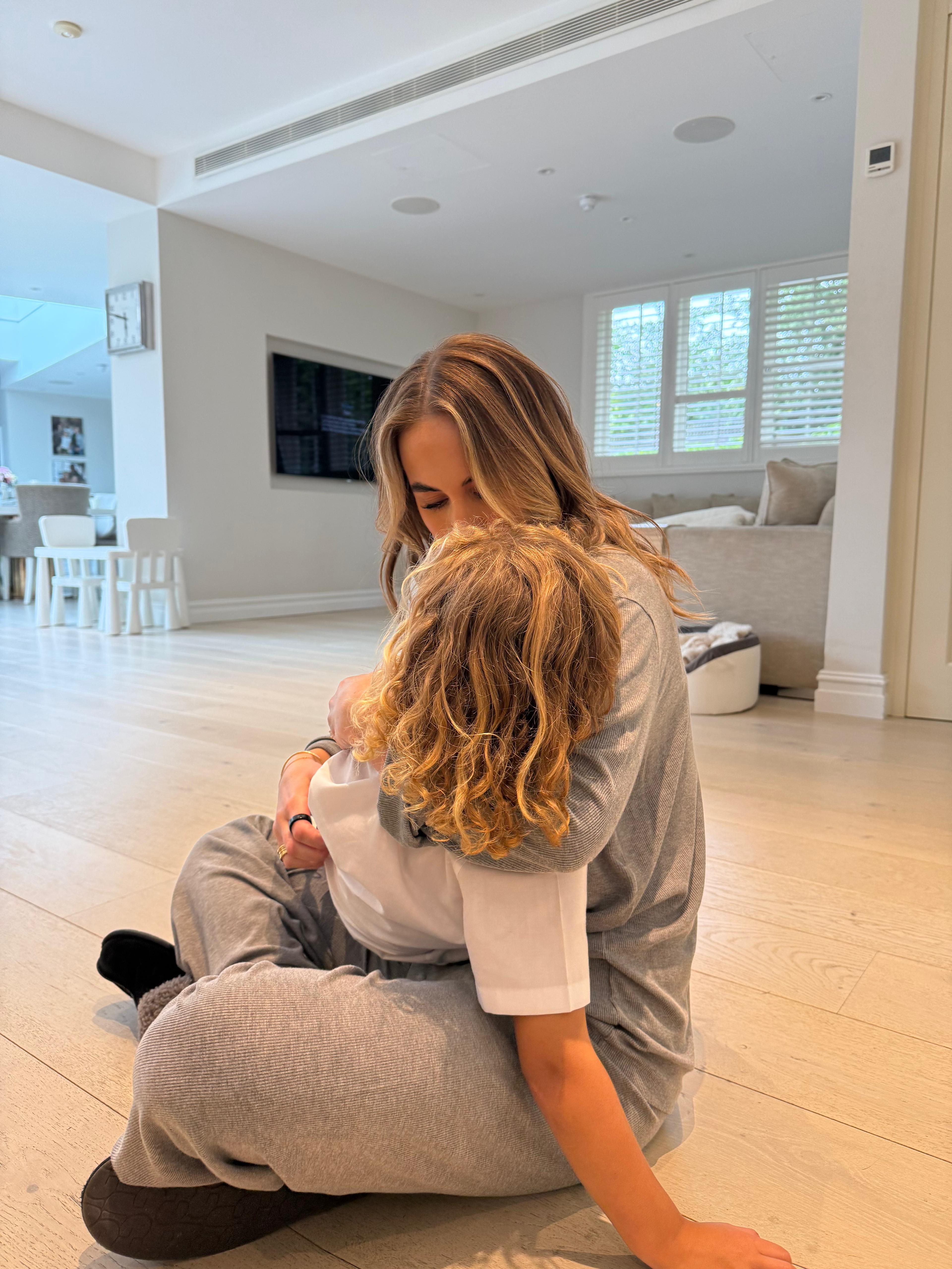 Kate Ferdinand and her son Carrie
